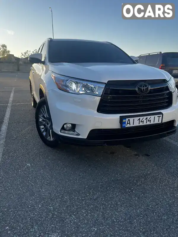 Позашляховик / Кросовер Toyota Highlander 2014 3.5 л. Автомат обл. Київська, Київ - Фото 1/21