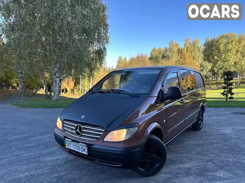 Мінівен Mercedes-Benz Vito 2004 2.2 л. Ручна / Механіка обл. Хмельницька, Хмельницький - Фото 1/21