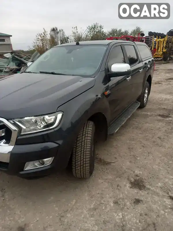 Пікап Ford Ranger 2017 2.2 л. Ручна / Механіка обл. Чернігівська, Чернігів - Фото 1/8