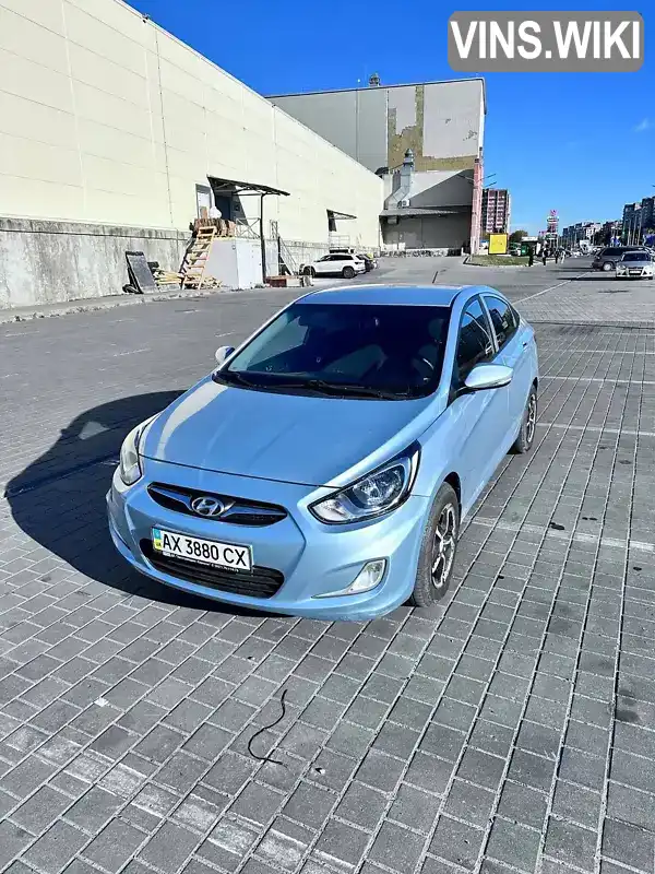 Седан Hyundai Accent 2012 1.59 л. Автомат обл. Львівська, Львів - Фото 1/13