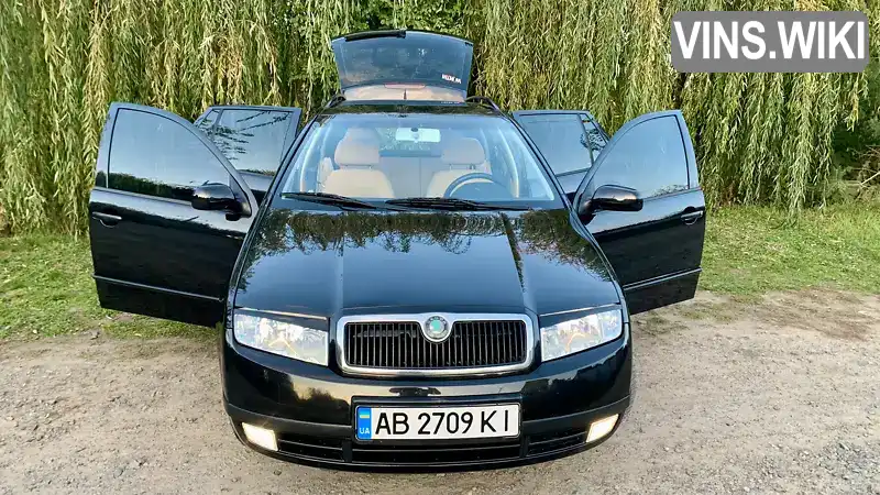 Універсал Skoda Fabia 2003 1.39 л. Ручна / Механіка обл. Вінницька, Вінниця - Фото 1/21