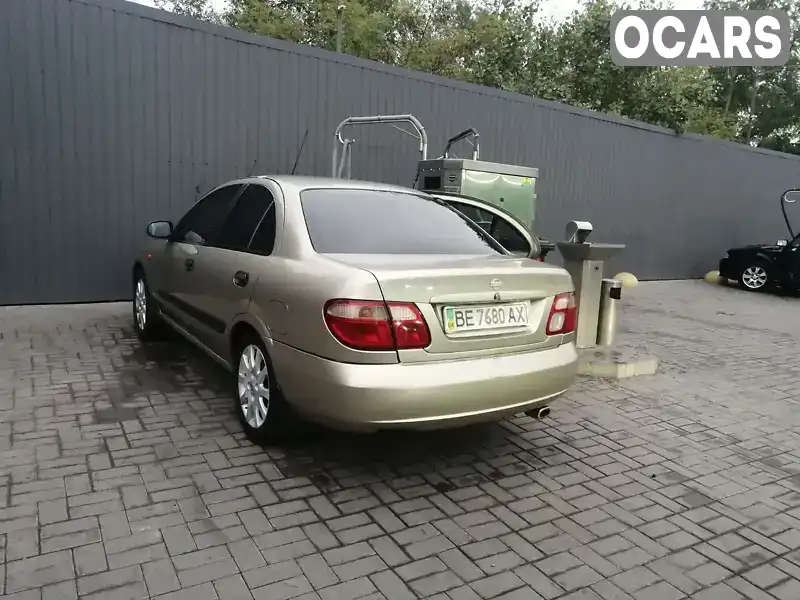 Седан Nissan Almera 2003 1.5 л. Ручна / Механіка обл. Миколаївська, Миколаїв - Фото 1/17