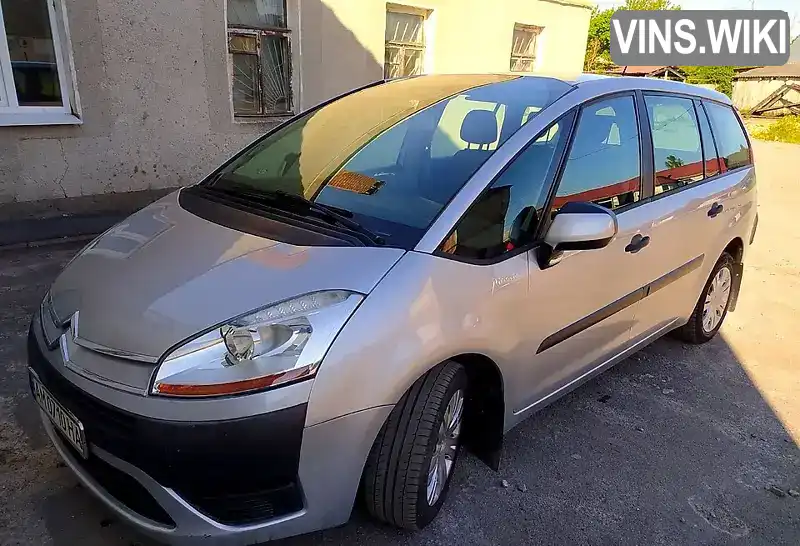 Мікровен Citroen C4 Picasso 2009 1.6 л. Ручна / Механіка обл. Житомирська, Пулини (Червоноармійськ) - Фото 1/21