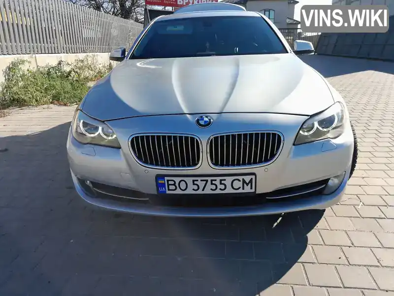 Седан BMW 5 Series 2012 2 л. Автомат обл. Тернопільська, Тернопіль - Фото 1/21