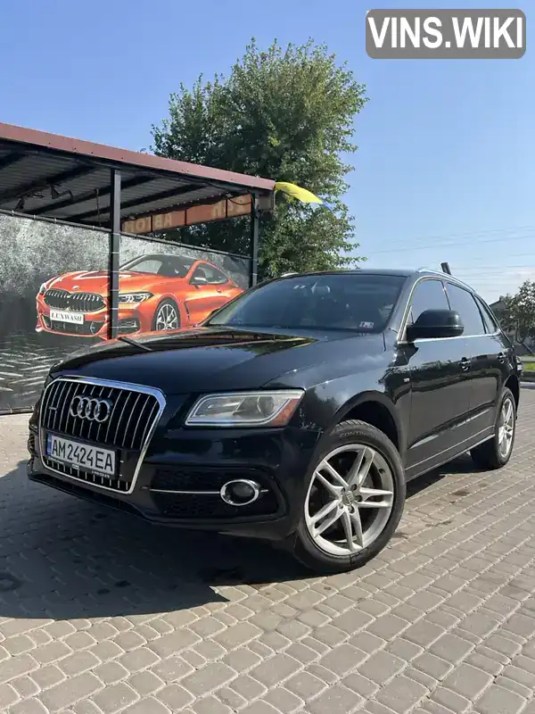 Позашляховик / Кросовер Audi Q5 2013 3 л. Автомат обл. Житомирська, Коростень - Фото 1/14