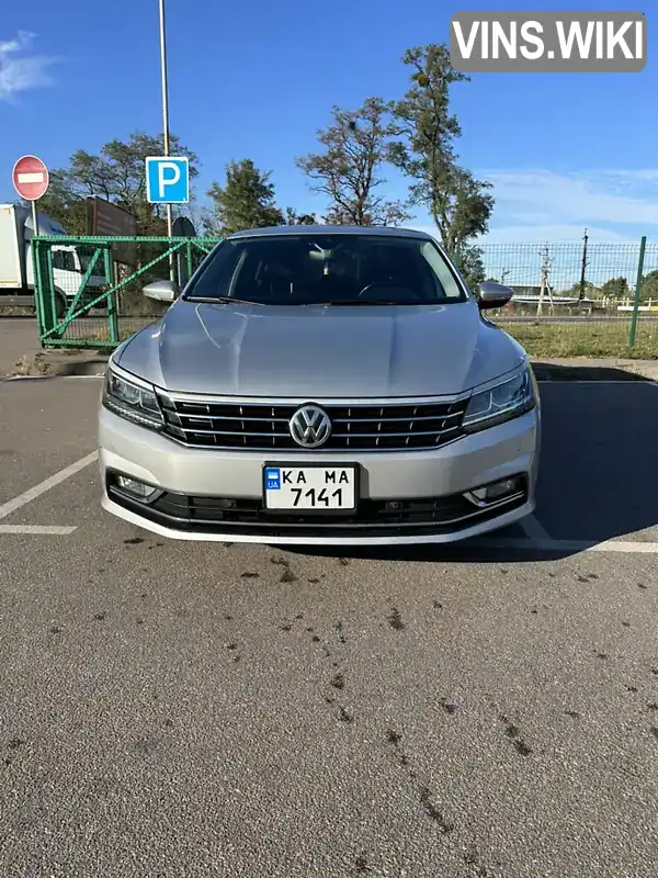 Седан Volkswagen Passat 2017 1.8 л. Автомат обл. Київська, Софіївська Борщагівка - Фото 1/17