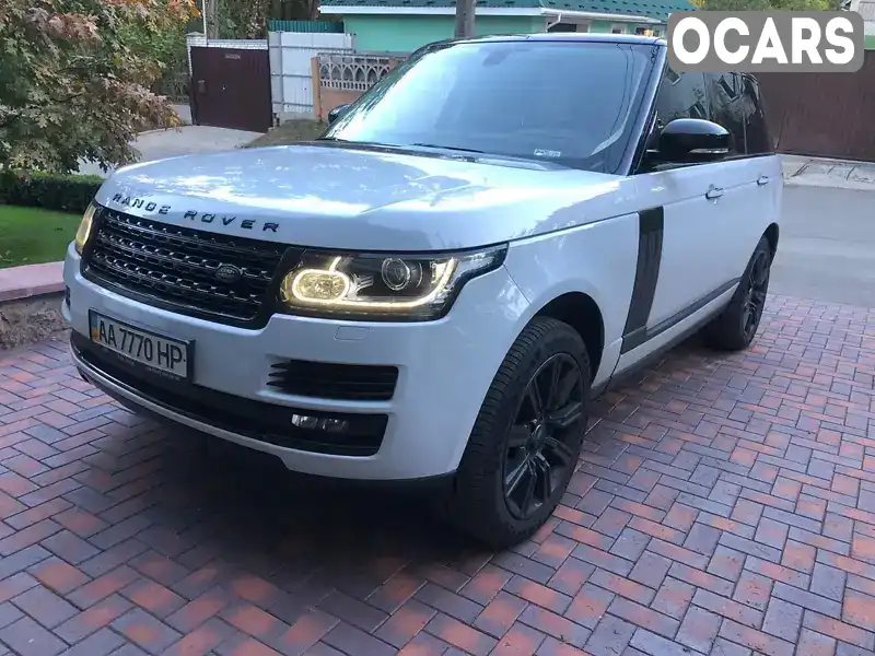 Внедорожник / Кроссовер Land Rover Range Rover 2016 4.37 л. Автомат обл. Киевская, Киев - Фото 1/20