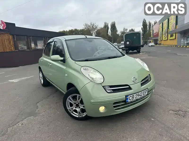 Хетчбек Nissan Micra 2006 1.39 л. Автомат обл. Чернігівська, Ніжин - Фото 1/21