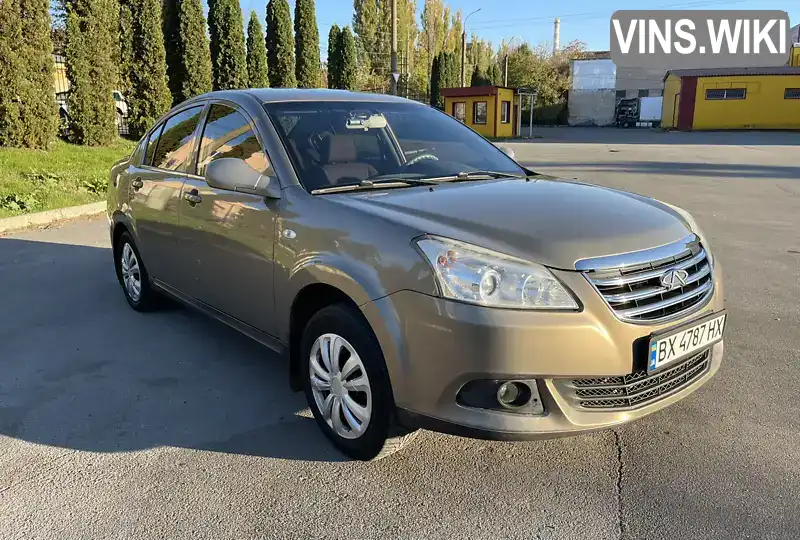 Седан Chery E5 2014 1.5 л. Ручна / Механіка обл. Хмельницька, Кам'янець-Подільський - Фото 1/21