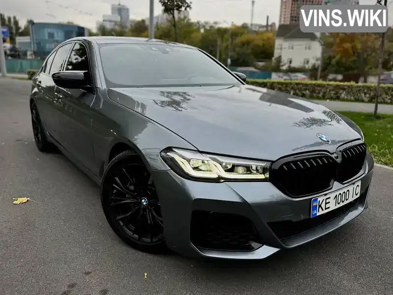 Седан BMW 5 Series 2020 3 л. Автомат обл. Дніпропетровська, Дніпро (Дніпропетровськ) - Фото 1/13