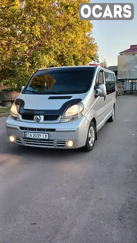 Мінівен Renault Trafic 2005 2.5 л. Ручна / Механіка обл. Черкаська, Маньківка - Фото 1/17