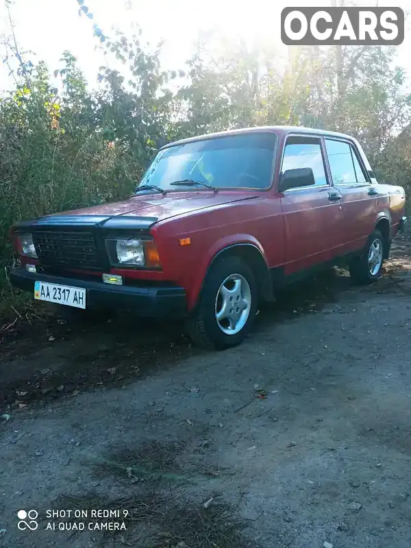 Седан ВАЗ / Lada 2107 2005 1.45 л. Ручна / Механіка обл. Житомирська, Бердичів - Фото 1/10