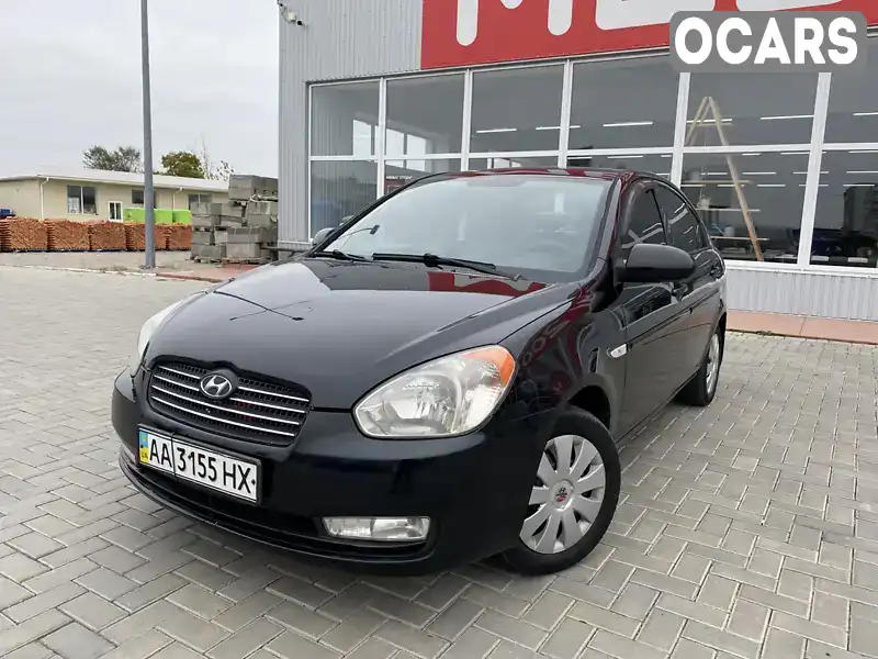 Седан Hyundai Accent 2008 1.4 л. обл. Миколаївська, Первомайськ - Фото 1/13