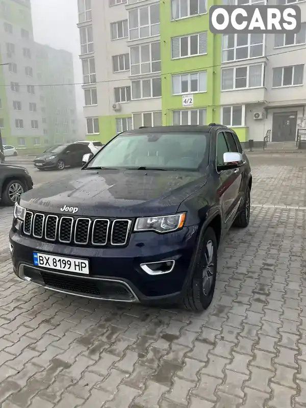 Позашляховик / Кросовер Jeep Grand Cherokee 2017 3.6 л. Автомат обл. Хмельницька, Хмельницький - Фото 1/18