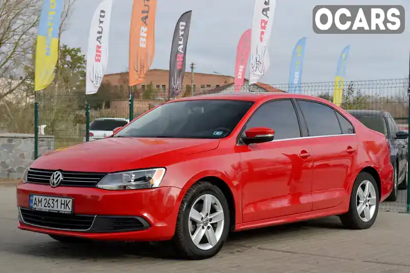 Седан Volkswagen Jetta 2013 1.97 л. Автомат обл. Житомирська, Бердичів - Фото 1/21