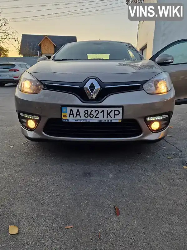 Седан Renault Fluence 2015 1.6 л. Варіатор обл. Київська, Київ - Фото 1/11