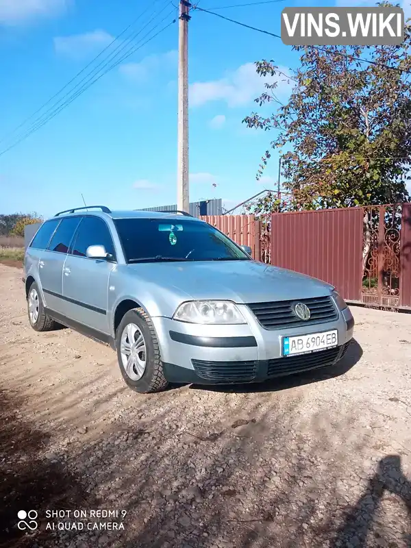 WVWZZZ3BZ3E465314 Volkswagen Passat 2003 Универсал 1.9 л. Фото 1