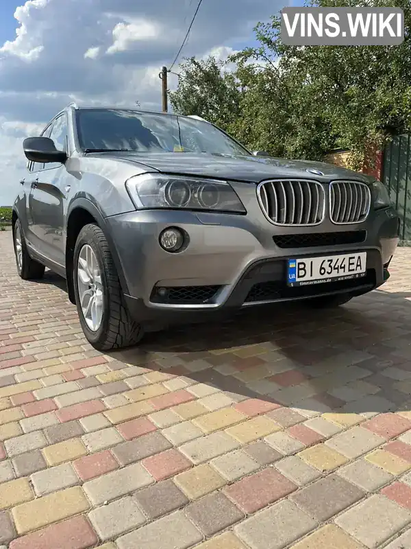 Позашляховик / Кросовер BMW X3 2012 2.98 л. Автомат обл. Полтавська, Полтава - Фото 1/19