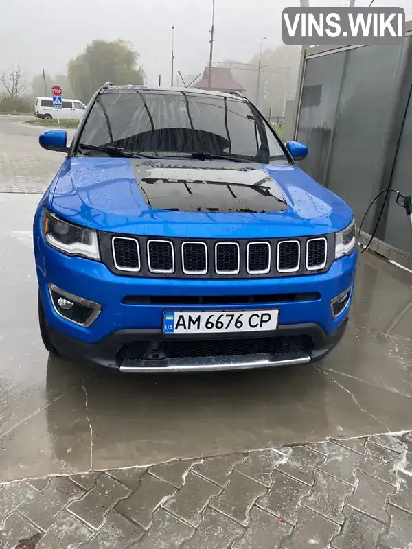 Внедорожник / Кроссовер Jeep Compass 2017 2.36 л. Автомат обл. Житомирская, Звягель - Фото 1/12