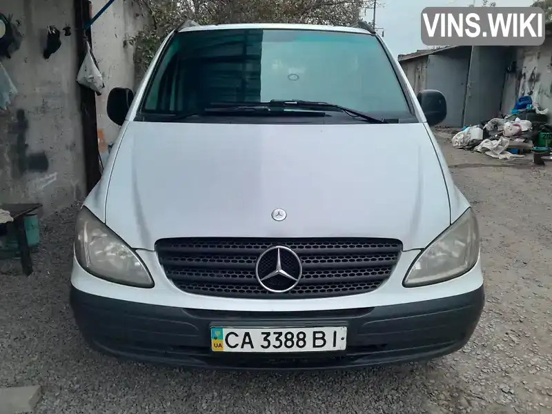 Мінівен Mercedes-Benz Vito 2006 2.15 л. Ручна / Механіка обл. Черкаська, Черкаси - Фото 1/13