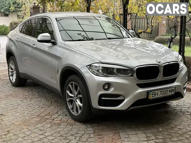 Позашляховик / Кросовер BMW X6 2016 2.98 л. Автомат обл. Одеська, Одеса - Фото 1/11