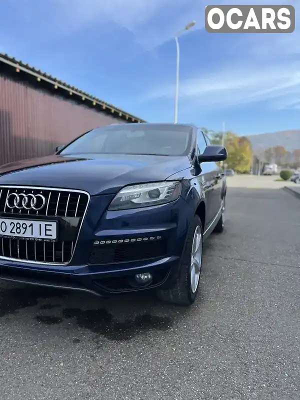 Позашляховик / Кросовер Audi Q7 2013 3 л. Автомат обл. Закарпатська, Виноградів - Фото 1/21