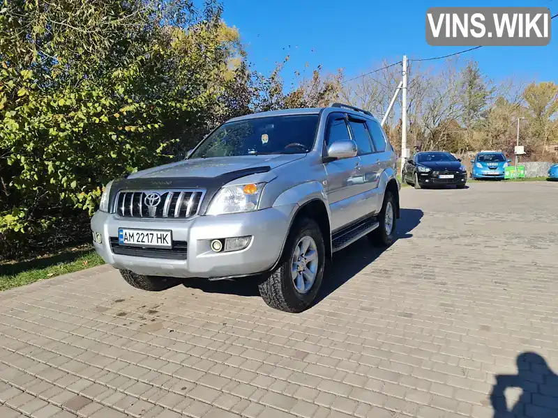 Позашляховик / Кросовер Toyota Land Cruiser Prado 2004 2.69 л. Автомат обл. Житомирська, Бердичів - Фото 1/19