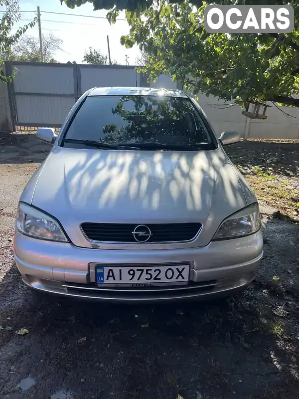 Седан Opel Astra 2003 1.6 л. Ручна / Механіка обл. Київська, location.city.hrebinky - Фото 1/19