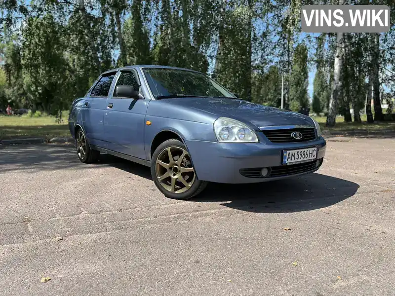 Седан ВАЗ / Lada 2170 Priora 2008 1.6 л. Ручна / Механіка обл. Житомирська, Житомир - Фото 1/19