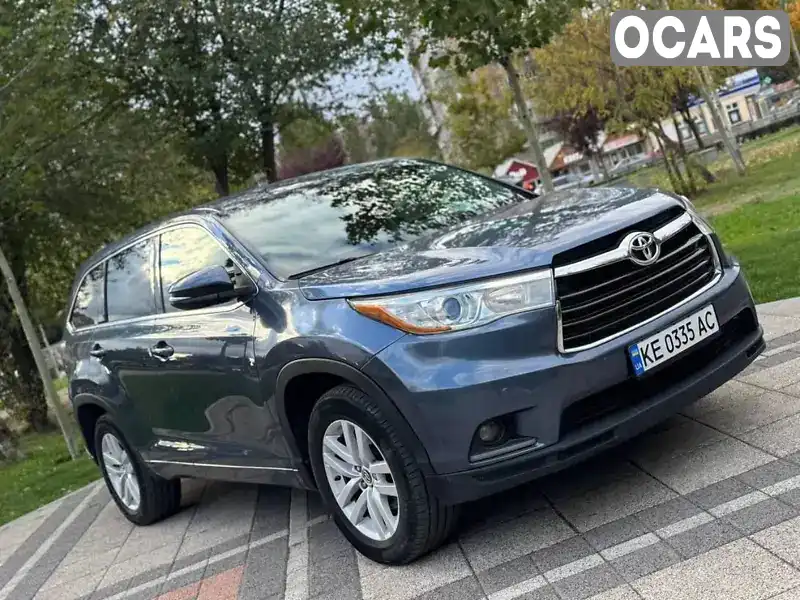 Позашляховик / Кросовер Toyota Highlander 2015 2.67 л. обл. Дніпропетровська, Дніпро (Дніпропетровськ) - Фото 1/14