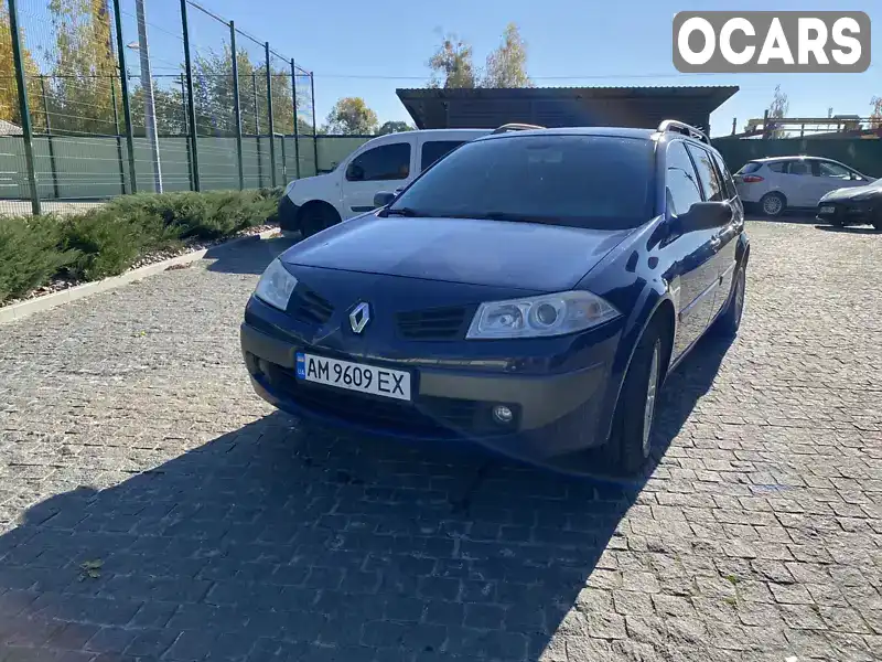 Универсал Renault Megane 2006 1.6 л. Ручная / Механика обл. Житомирская, Коростышев - Фото 1/17