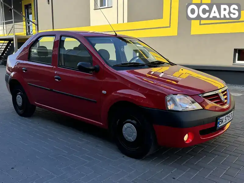 Седан Dacia Logan 2007 1.6 л. Ручная / Механика обл. Ровенская, Ровно - Фото 1/21