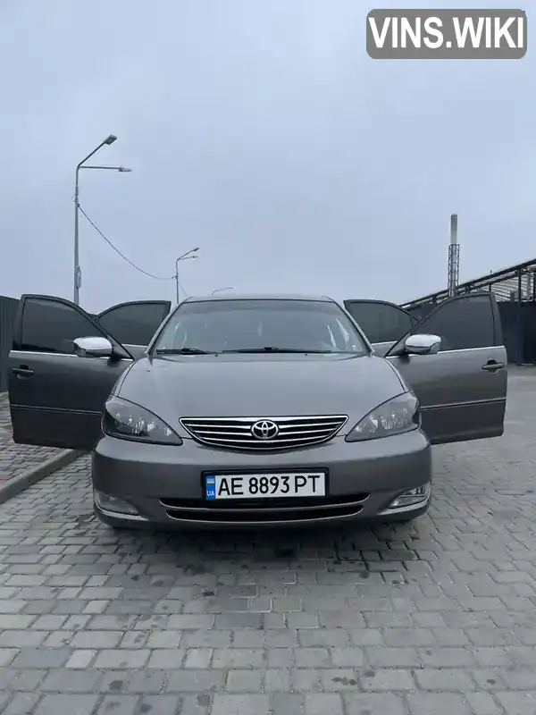 Седан Toyota Camry 2003 2.4 л. Автомат обл. Дніпропетровська, Дніпро (Дніпропетровськ) - Фото 1/17