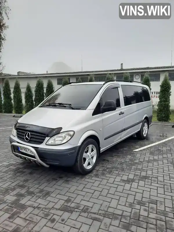 Минивэн Mercedes-Benz Vito 2008 2.2 л. Ручная / Механика обл. Житомирская, Любарь - Фото 1/16