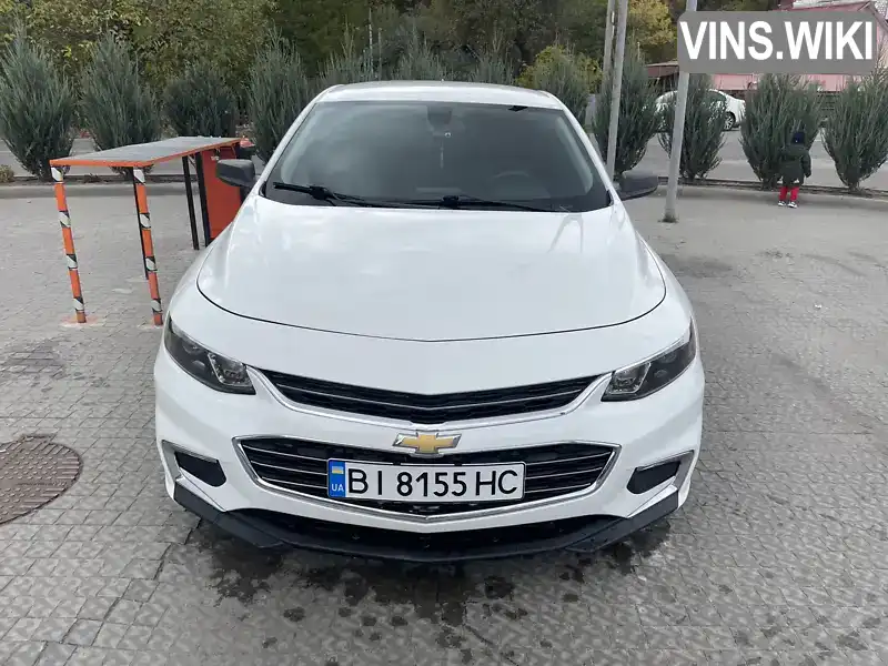 Седан Chevrolet Malibu 2018 1.5 л. Автомат обл. Полтавська, Полтава - Фото 1/12