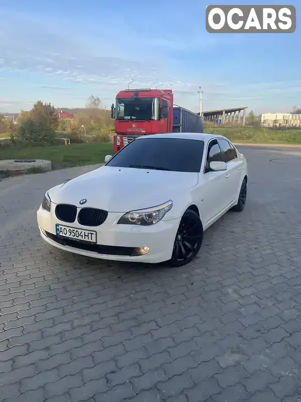 Седан BMW 5 Series 2008 2 л. Автомат обл. Закарпатська, Виноградів - Фото 1/16