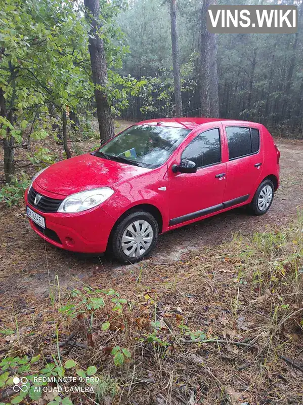 Хетчбек Dacia Sandero 2012 1.2 л. Ручна / Механіка обл. Хмельницька, Славута - Фото 1/7