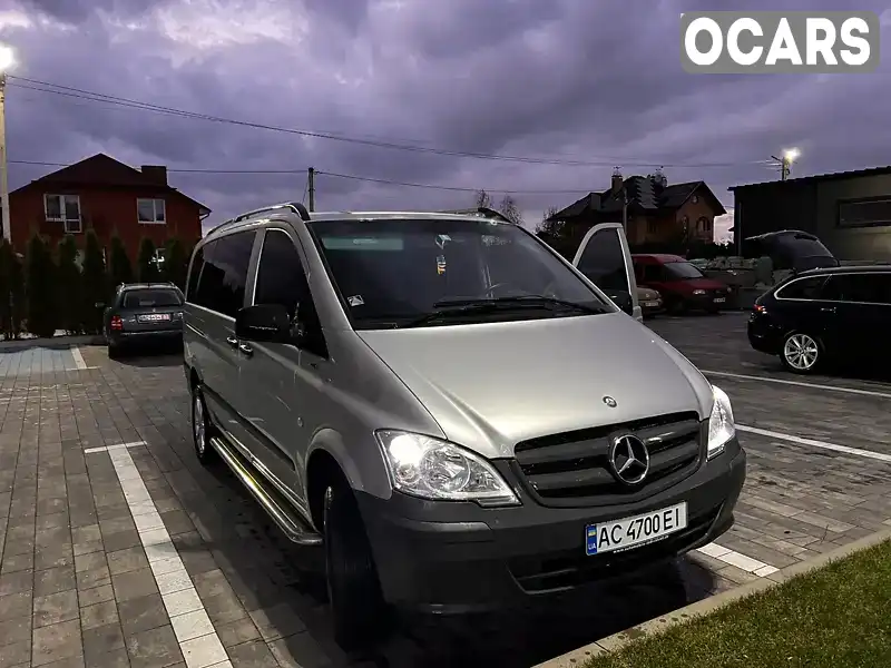 Мінівен Mercedes-Benz Vito 2011 2.2 л. Автомат обл. Волинська, Луцьк - Фото 1/21