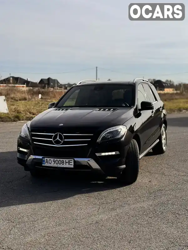 Позашляховик / Кросовер Mercedes-Benz M-Class 2012 2.99 л. Автомат обл. Закарпатська, Хуст - Фото 1/21