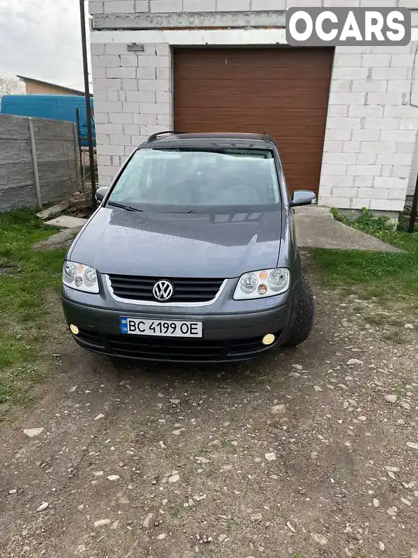 Мінівен Volkswagen Touran 2006 1.39 л. Ручна / Механіка обл. Львівська, Борислав - Фото 1/15