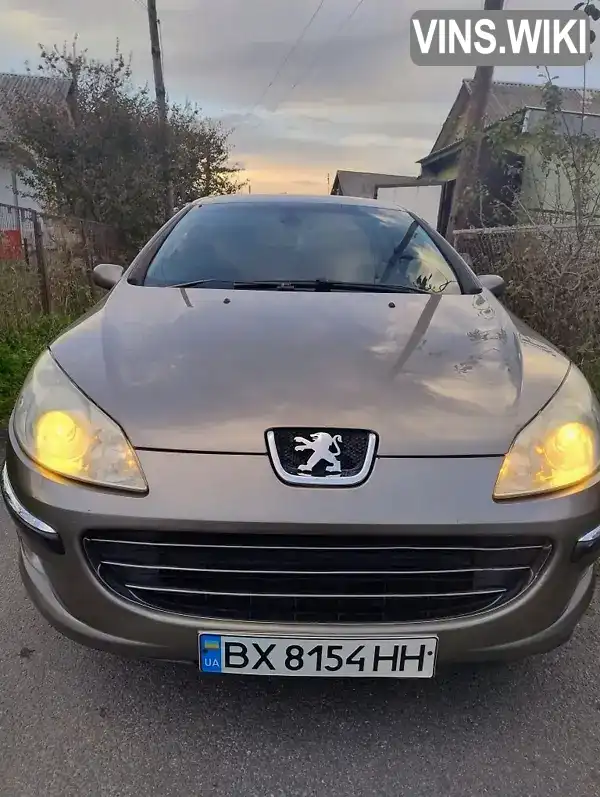 Седан Peugeot 407 2006 2 л. Автомат обл. Хмельницька, Старокостянтинів - Фото 1/21