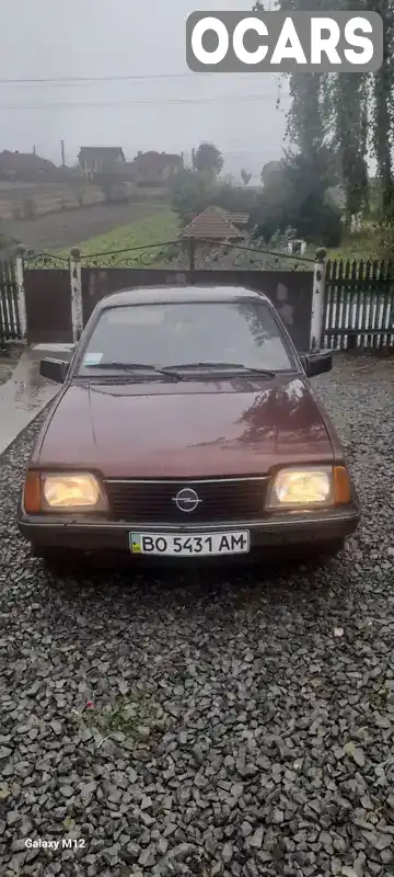 Седан Opel Ascona 1986 1.6 л. Ручна / Механіка обл. Тернопільська, Копичинці - Фото 1/19