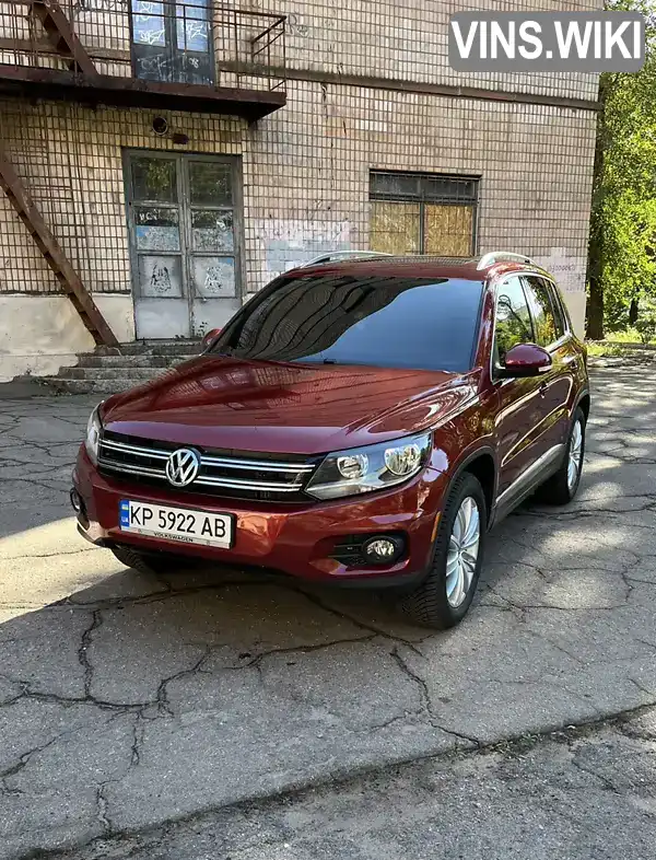 Позашляховик / Кросовер Volkswagen Tiguan 2014 1.98 л. Автомат обл. Запорізька, Запоріжжя - Фото 1/13