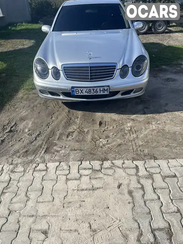 Седан Mercedes-Benz E-Class 2005 2.2 л. Ручна / Механіка обл. Хмельницька, Білогір'я - Фото 1/10