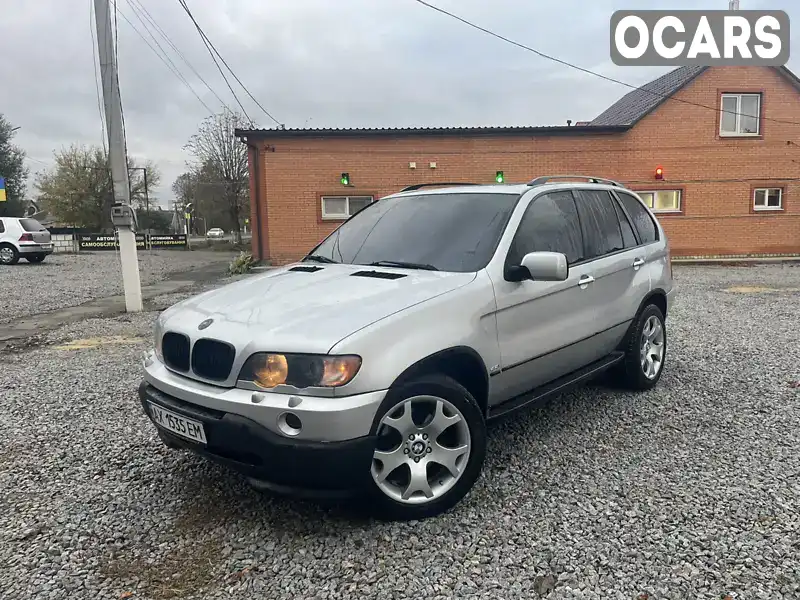 Позашляховик / Кросовер BMW X5 2001 4.4 л. Автомат обл. Харківська, Харків - Фото 1/19