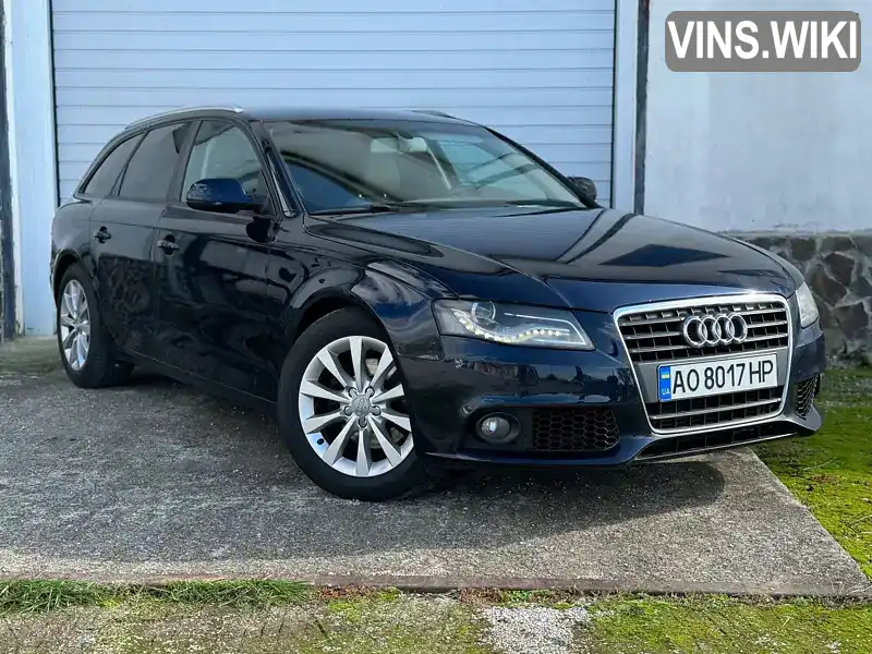 Універсал Audi A4 2010 2 л. Ручна / Механіка обл. Закарпатська, Ужгород - Фото 1/9