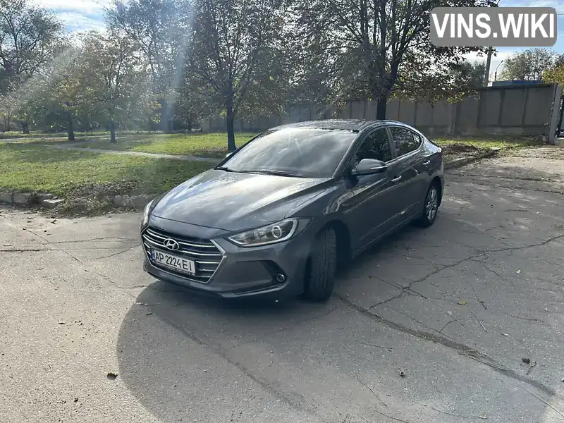 Седан Hyundai Elantra 2018 1.59 л. Ручна / Механіка обл. Запорізька, Запоріжжя - Фото 1/13