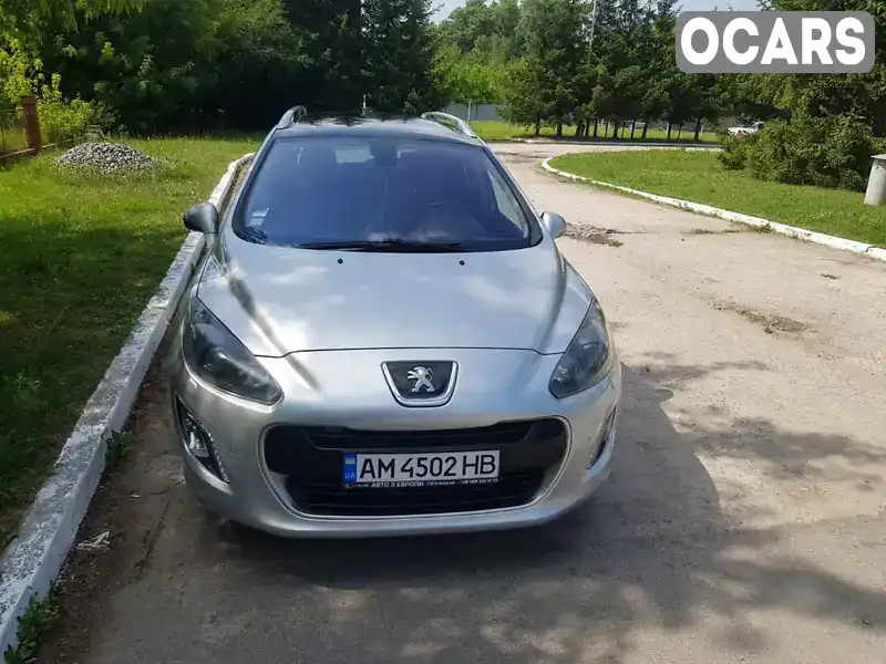 Універсал Peugeot 308 2013 1.56 л. Ручна / Механіка обл. Житомирська, Бердичів - Фото 1/21