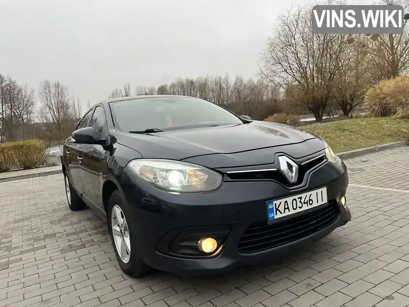 Седан Renault Fluence 2013 1.46 л. Автомат обл. Київська, Київ - Фото 1/21