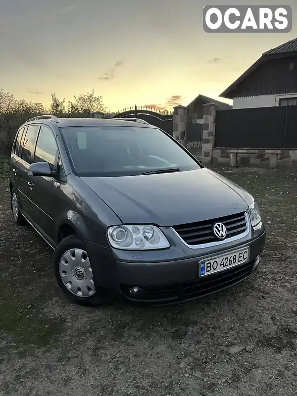 Мінівен Volkswagen Touran 2004 1.97 л. Ручна / Механіка обл. Тернопільська, Теребовля - Фото 1/20